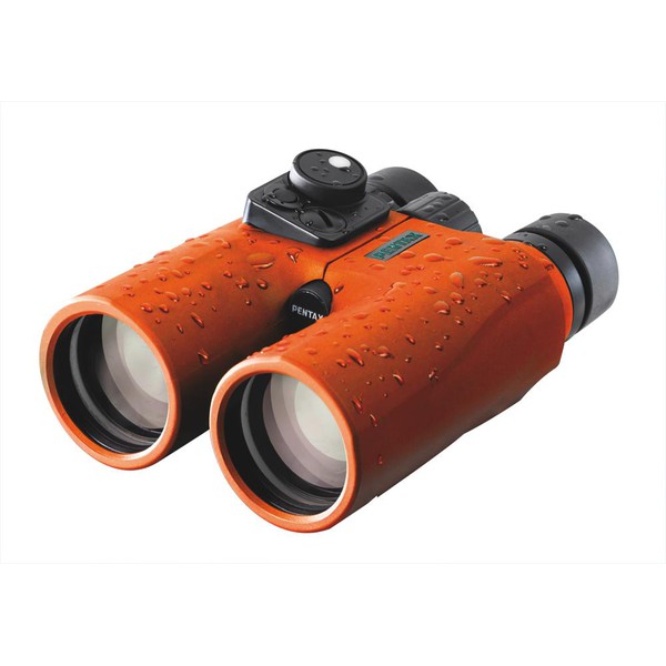 Pentax Binoculars Hydro Marine Compass 7x50, orange