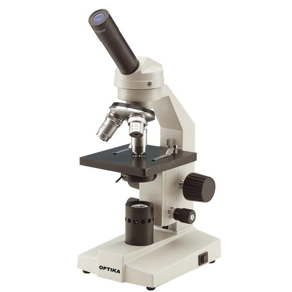 Optika Microscope M-100FL-H, monocular, halogen