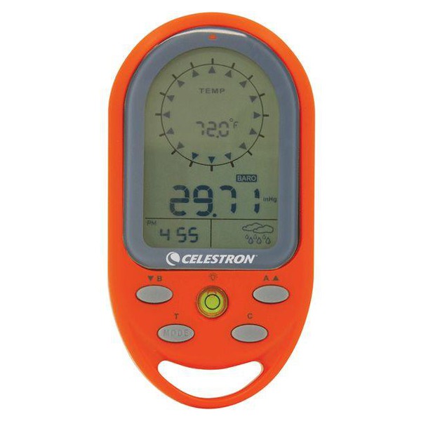Celestron TrekGuide electronic compass, orange