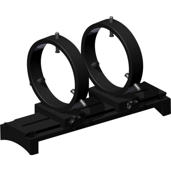 Omegon Guiding set with plate, guiding 110 mm rings, adapter block and dovetail sliding adapters for C11