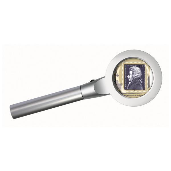 Bresser 2.5X, 55mm LED magnifying glass, illuminated