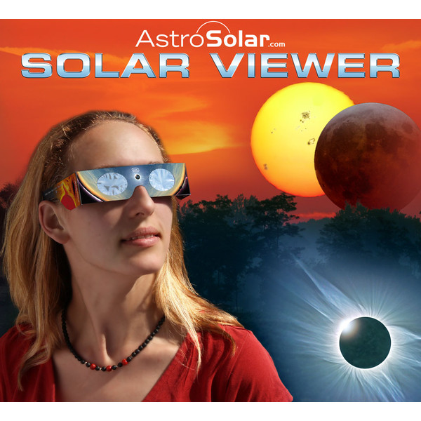 Baader Solar Viewer AstroSolar® Silver/Gold solar eclipse observing glasses, 100 pieces