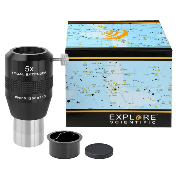 Explore Scientific Barlow Lens Focal Extender 5x 1,25"