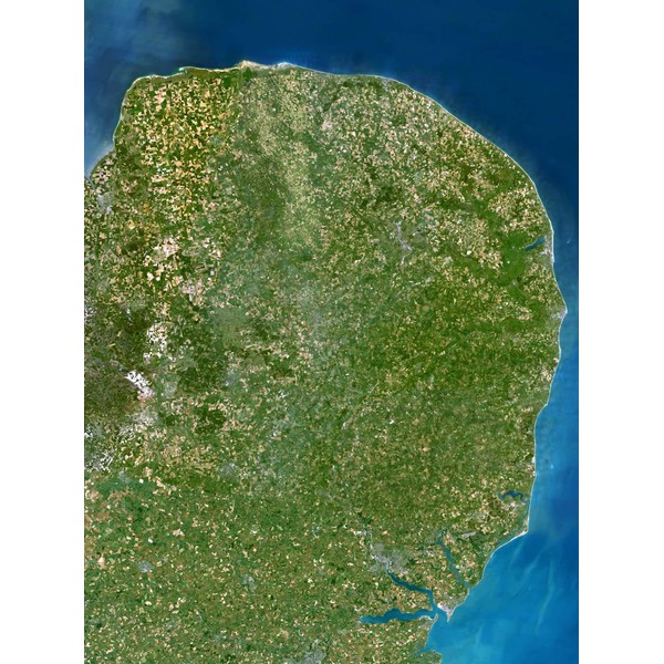 Planet Observer Regional map region East Anglia