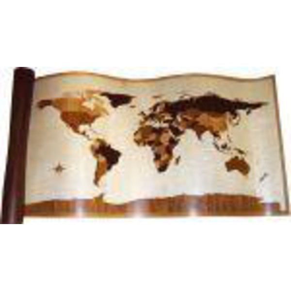 Personal Globes Weltkarte Wandkarte "Pirat"