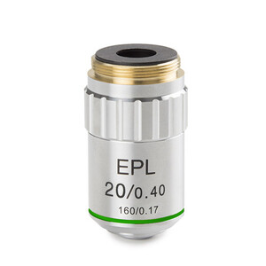 Euromex Objective BS.7120, E-plan EPL 20x/0.40, w.d. 1.85 mm (bScope)