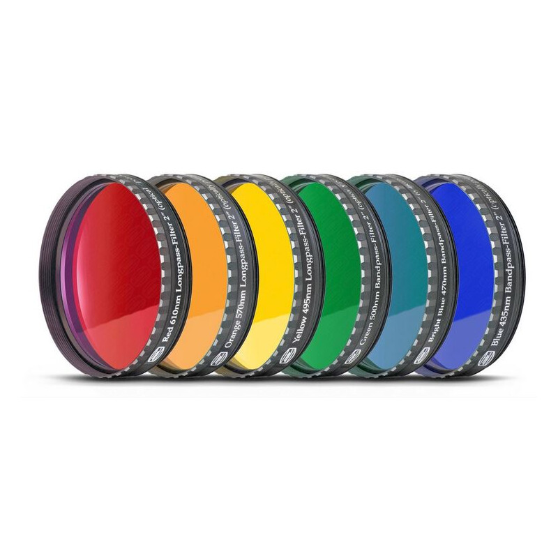 Baader Filters Eyepiece filter set 2 ' - 6 colors (flat-optically polished)