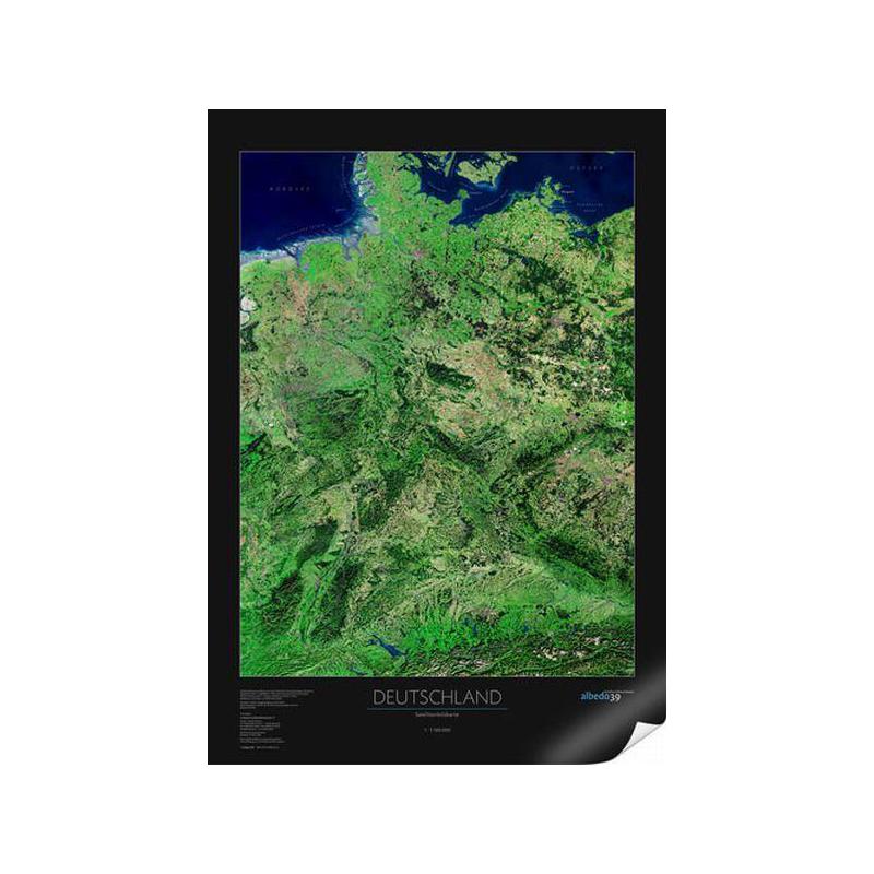 albedo 39 Germany satellite map