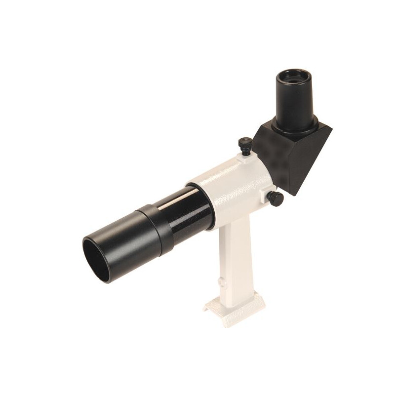 Skywatcher 6x30 finder scope with angled eyepiece and upright non-reversed image