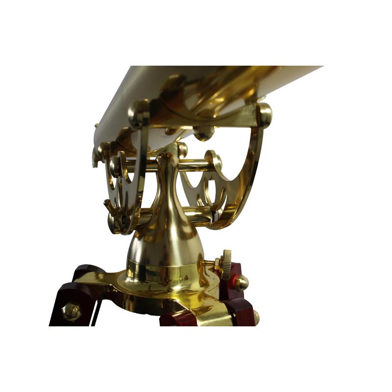 Helios Optics Brass telescope MT 60/700 28x
