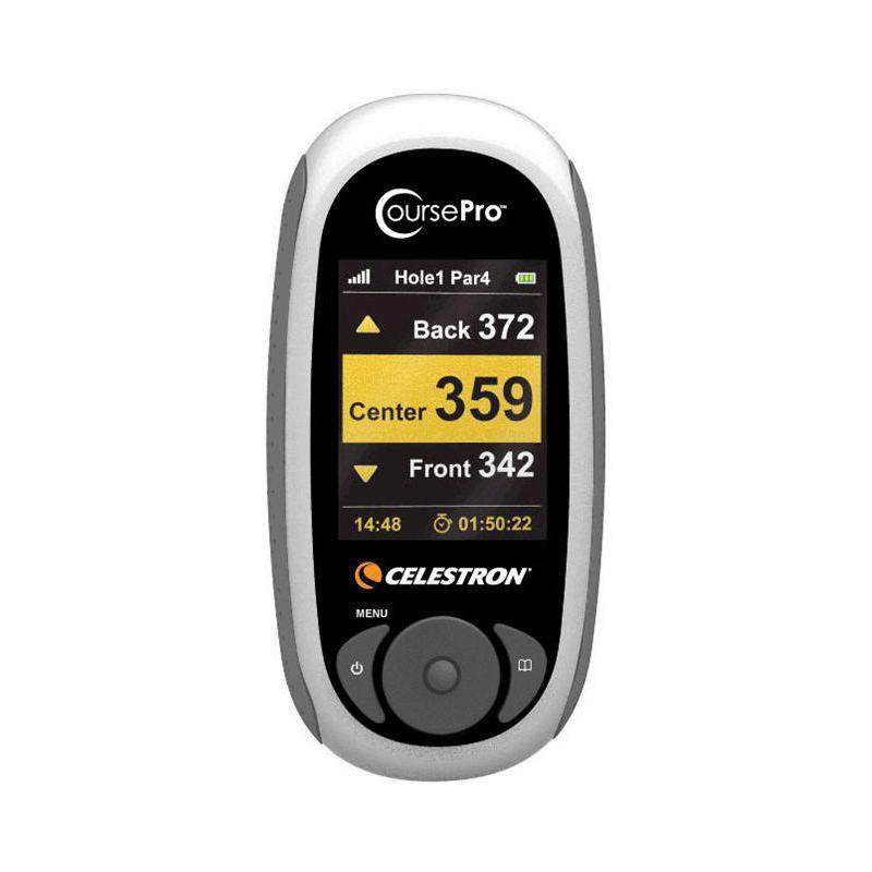 Celestron CoursePro GPS golf rangefinder, with compass, grey