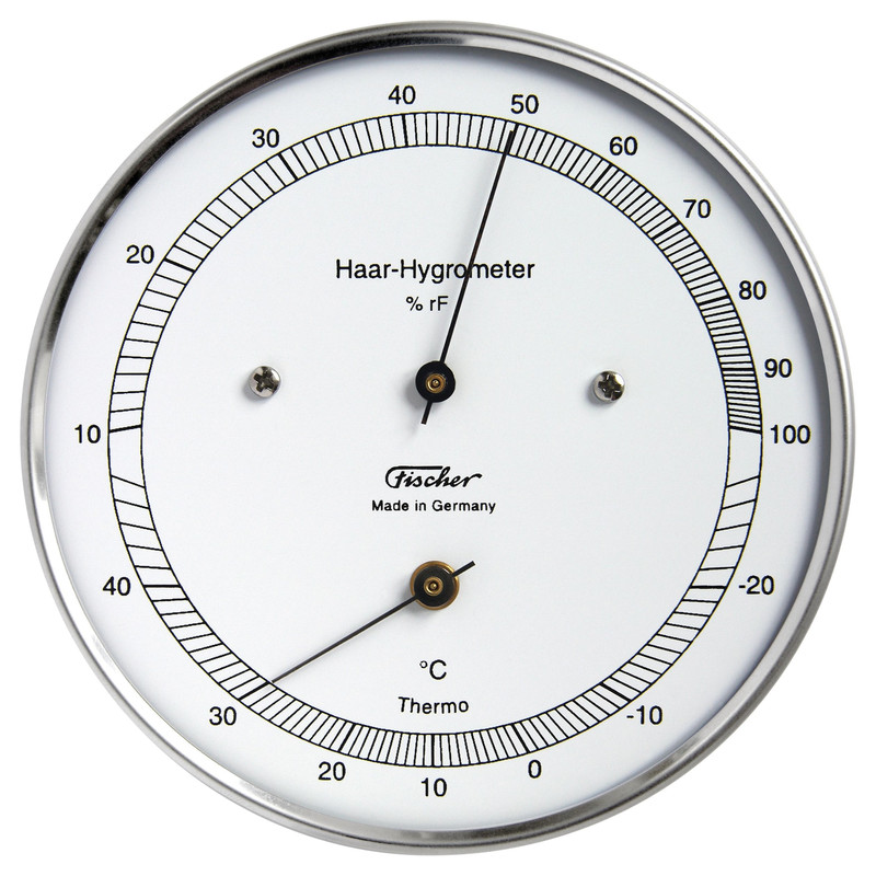 Eschenbach Weather station 528203 thermo-hygrometer, stainless steel