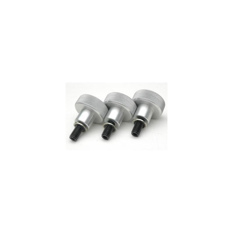 Farpoint Stainless steel knurled screws, 3/8"