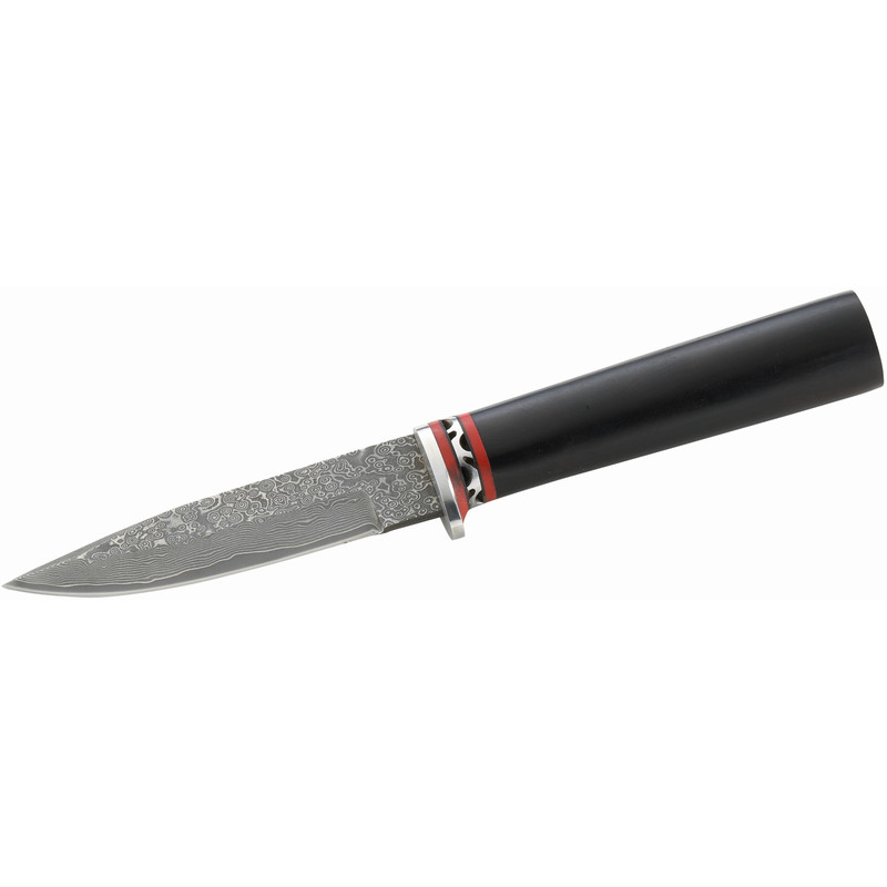 Herbertz Knives Damascene knife, ebony grip, 105210
