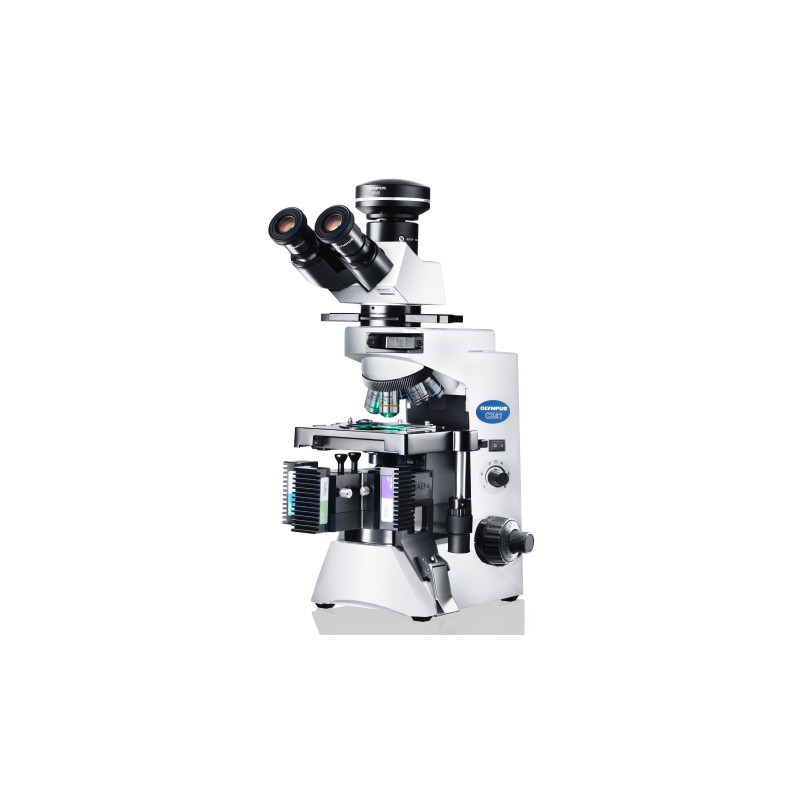 Evident Olympus Microscope CX41 cytology, halogen, trino 40x,100x, 400x
