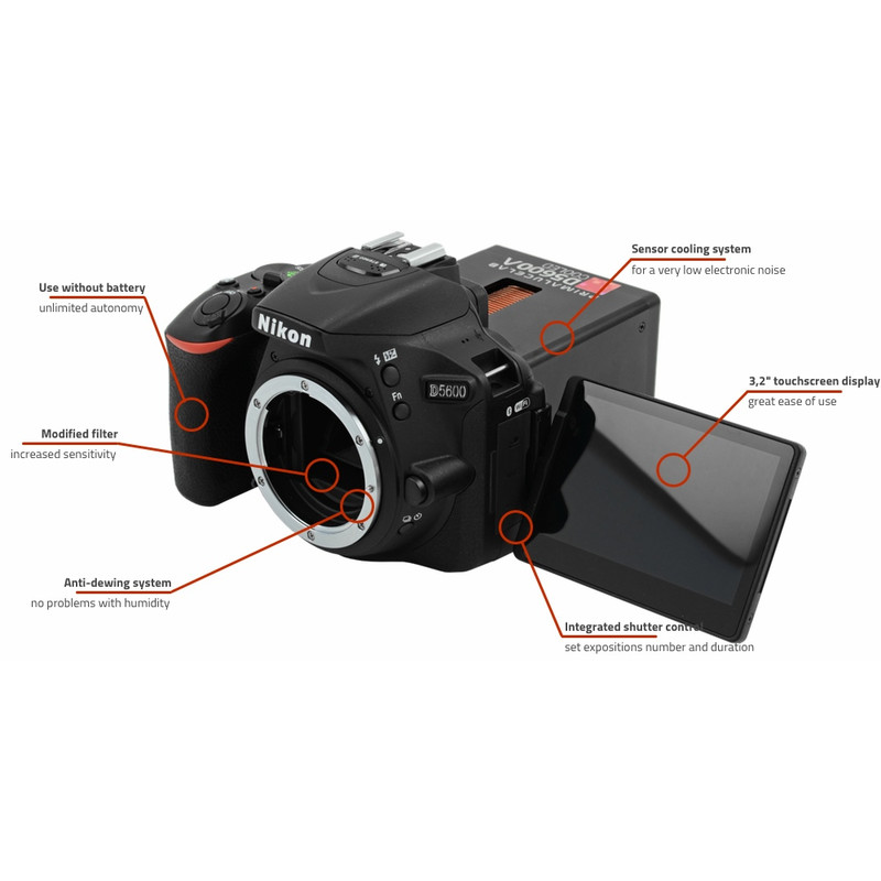 Nikon Camera DSLR D5600a cooled