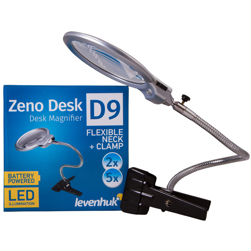 Levenhuk Magnifying glass Zeno Desk D9
