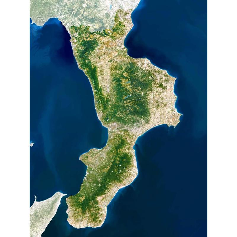 Planet Observer Regional map region Calabria