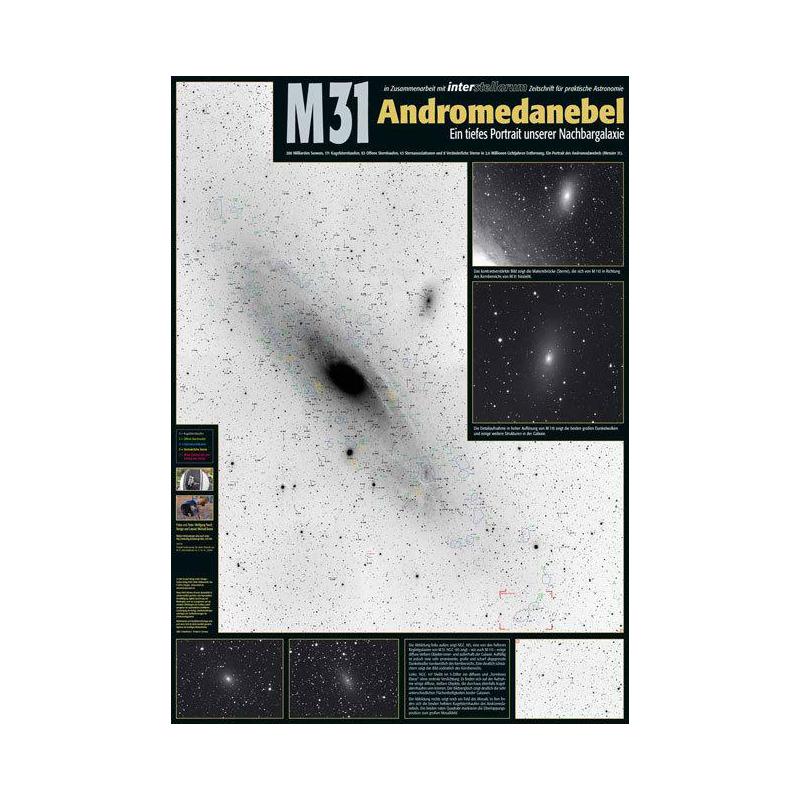 Oculum Verlag Poster M31 - Andromedanebel