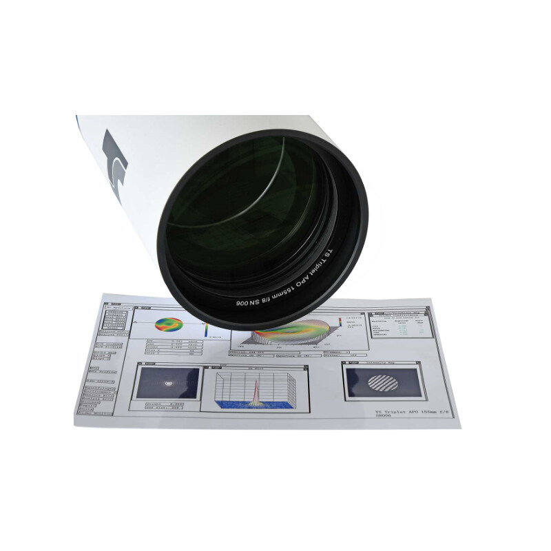 TS Optics Apochromatic refractor AP 130/910 CF-APO 130 FPL55 Triplet OTA