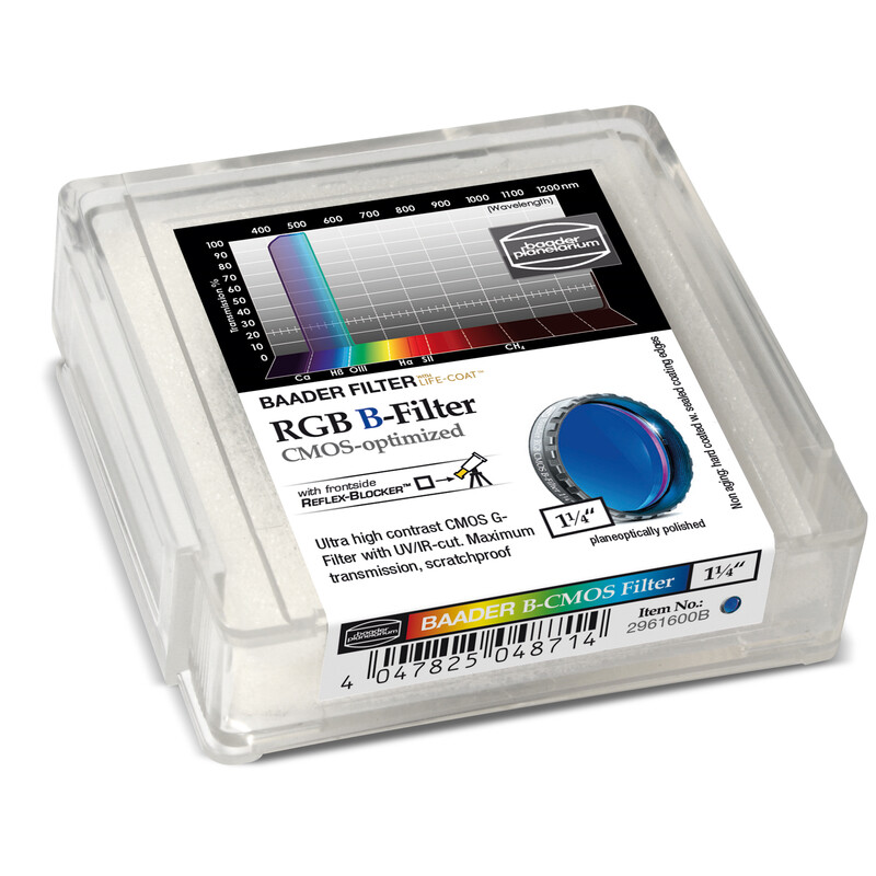 Baader Filters RGB-B CMOS 1.25"