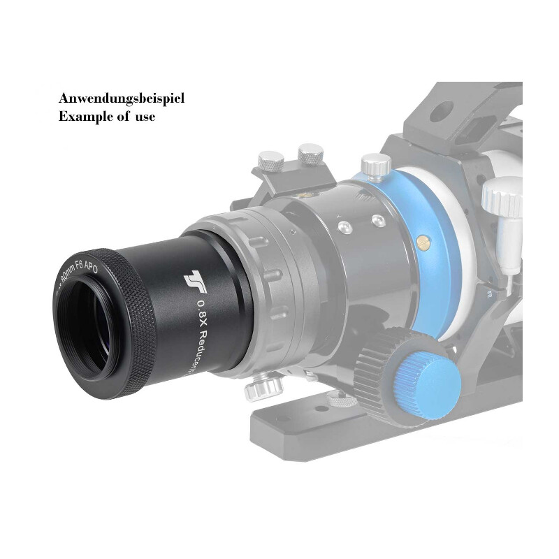 TS Optics Apochromatic refractor AP 80/480 CF-APO f/6 FPL55 Triplet OTA