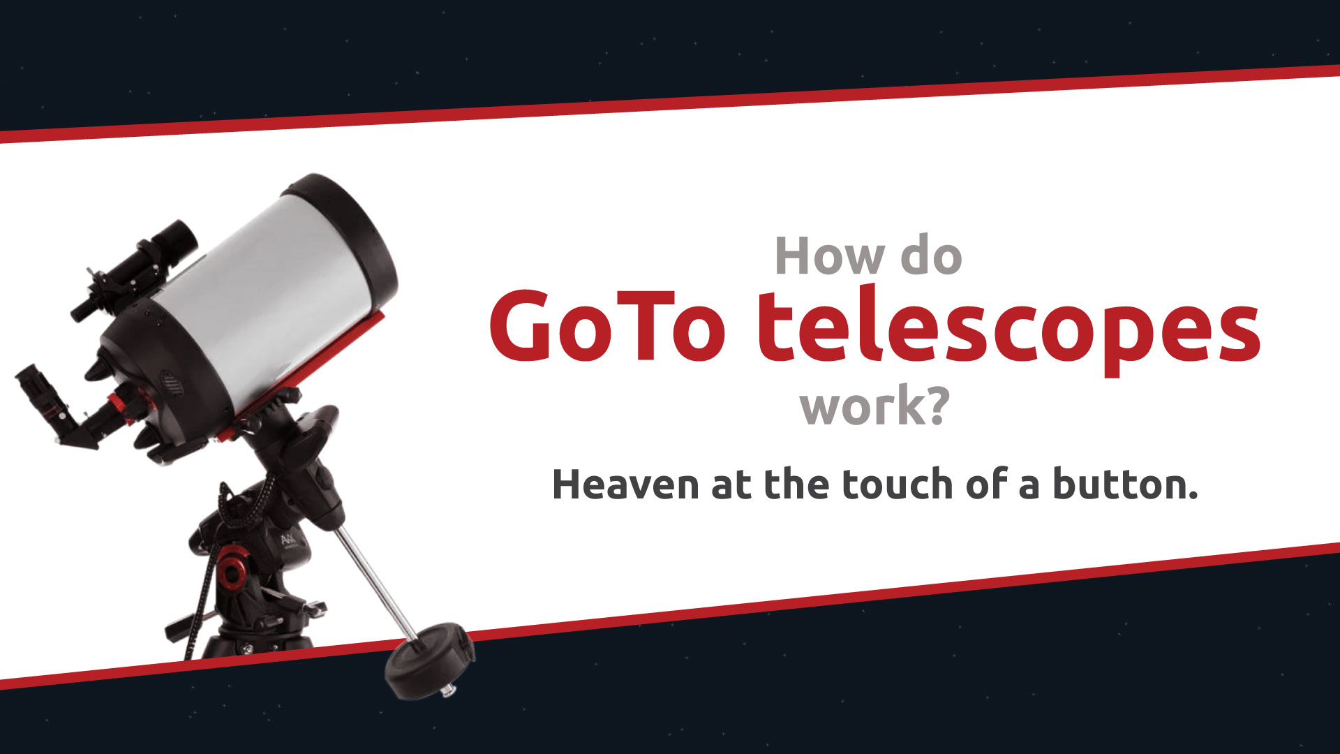 Infographic GoTo telescopes