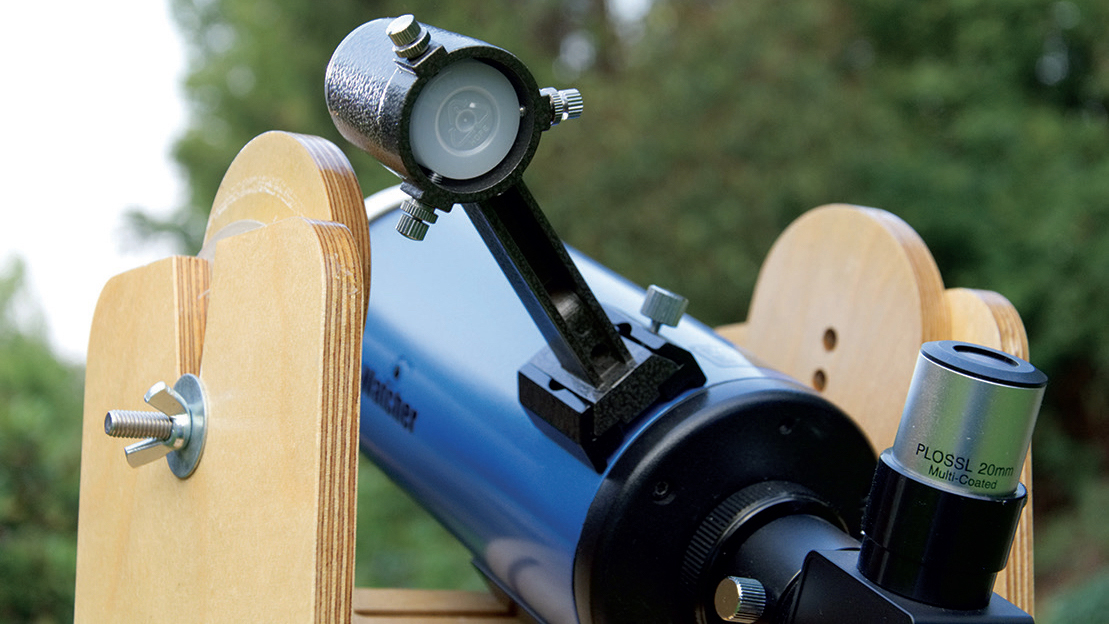 A solar finder made from a film canister