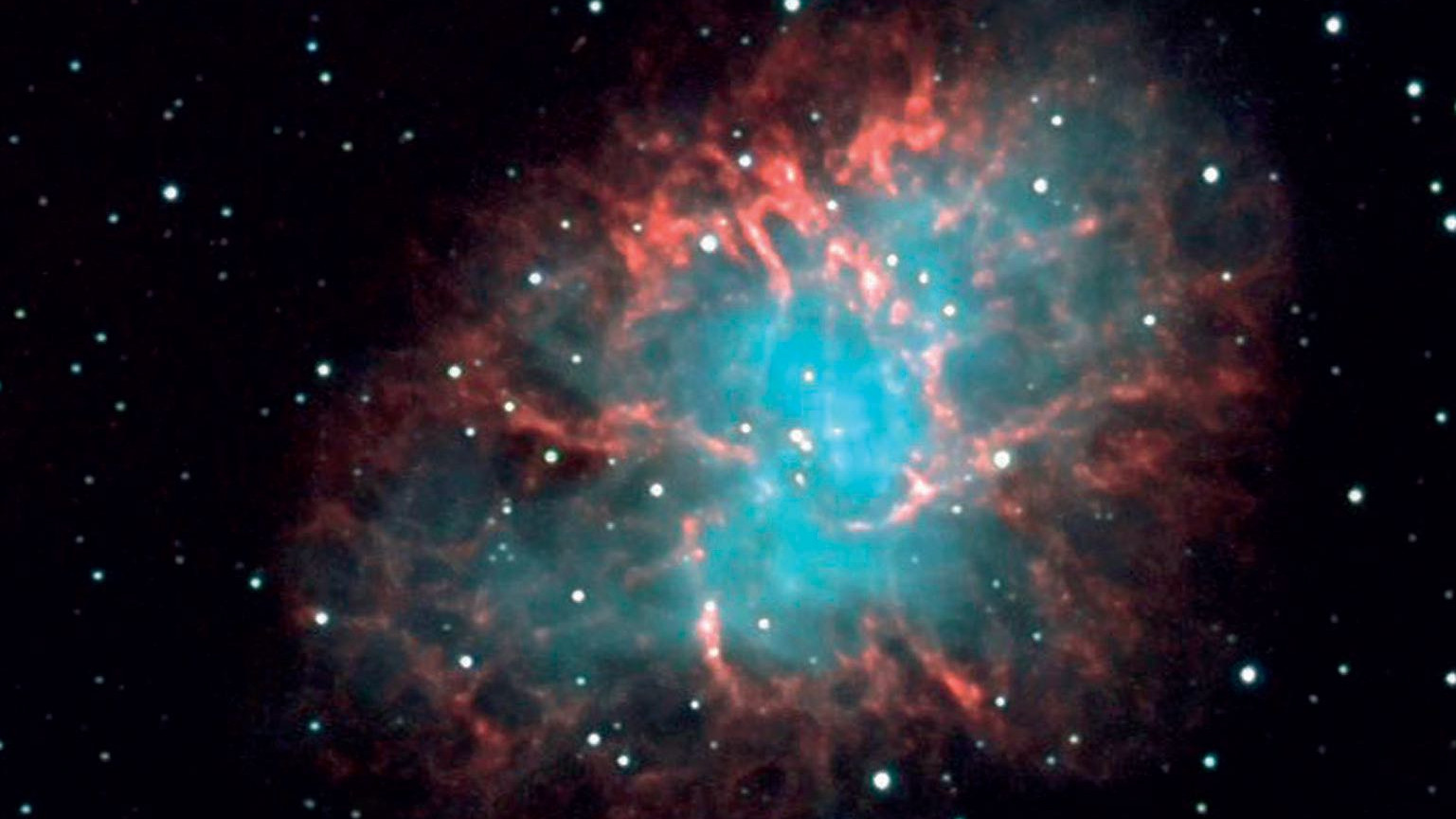 The Crab Nebula in the constellation of Taurus.
Michael Breite, Stefan Heutz, Wolfgang Ries/ CCD Guide