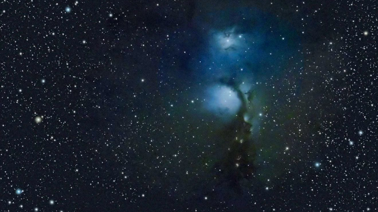 The reflection nebula M78 in
the constellation of Orion. Horst Ziegler / CCD Guide