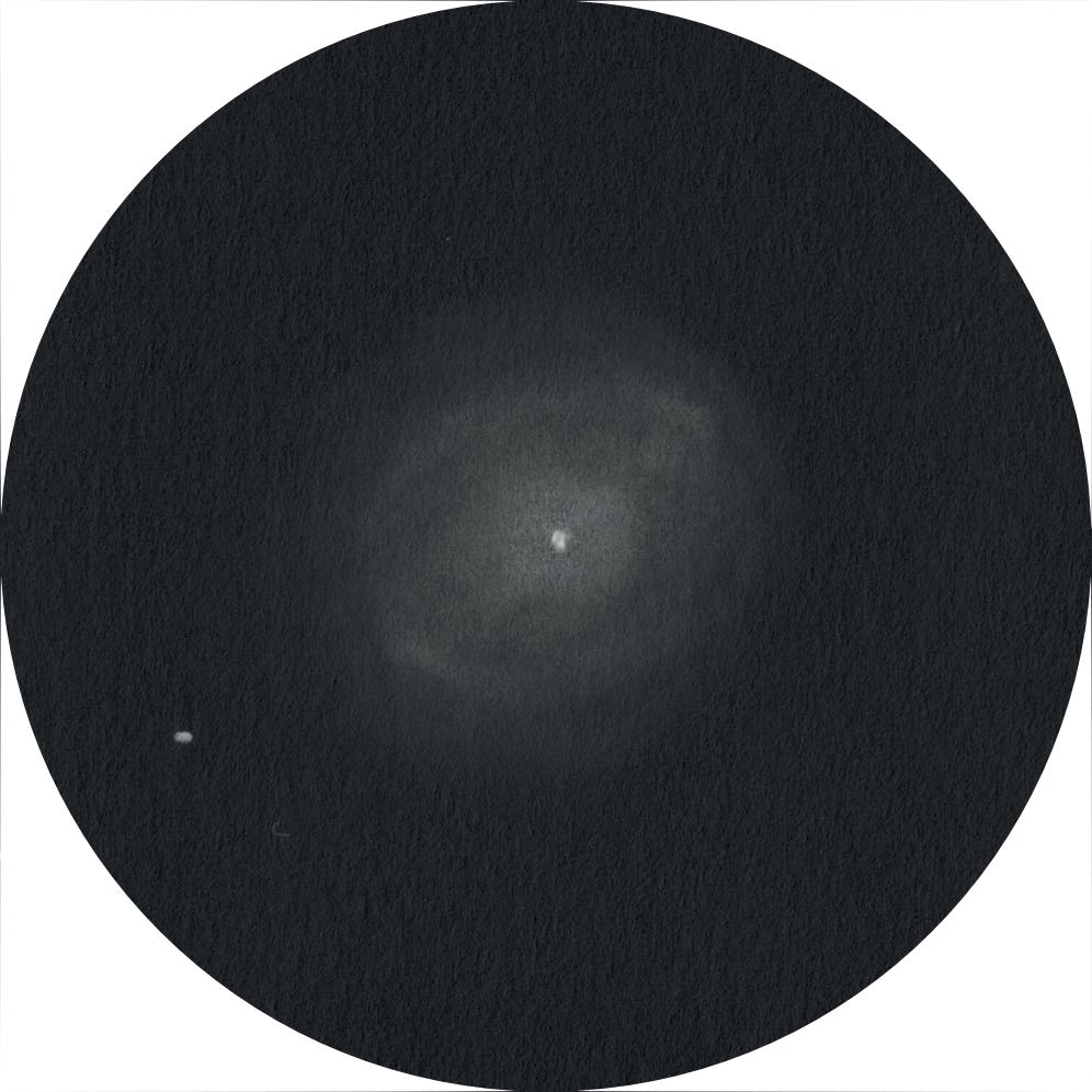 Drawing of NGC 6826.
Hans-Jürgen Merk