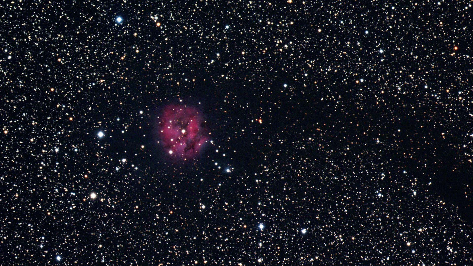 Picture of the Cocoon Nebula (IC5146) in the constellation Cygnus and its formation: the picture is a combination of individual composite images in each of the colour channels to form a colour picture. U. Dittler