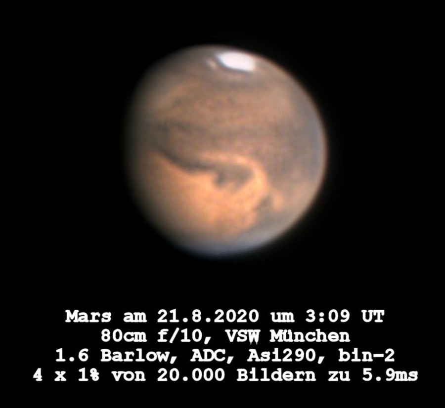 A photo of the Red Planet by Bernd Gährken