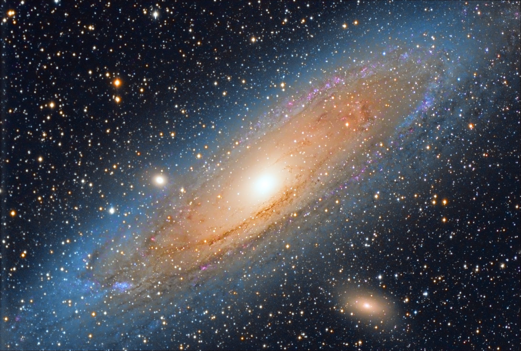 Andromeda Galaxy M31, image: Carlos Malagón