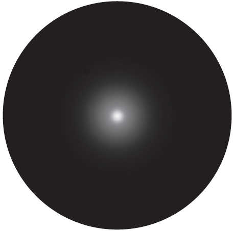 Illustration of the globular cluster M 15 in a telescope with a 60mm aperture, 100x magnification L. Spix