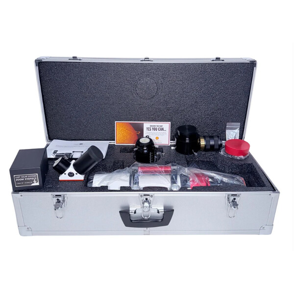 Lunt Solar Systems Solar telescope ST 80/560 LS80MT Ha B1800 PT DS Premium Kit