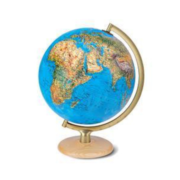 Räthgloben 1917 Raised relief globe FR 30 25