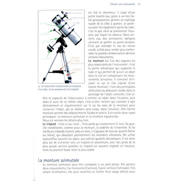 Eyrolles Guide de l'astronome debutant book