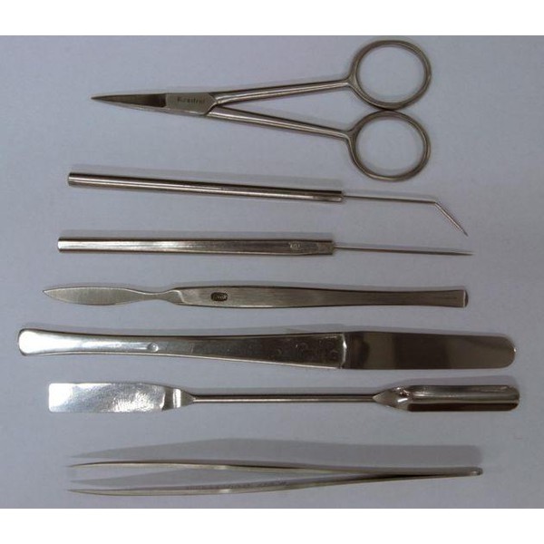 Bresser Microscopy instruments: 7 piece set, Solingen steel