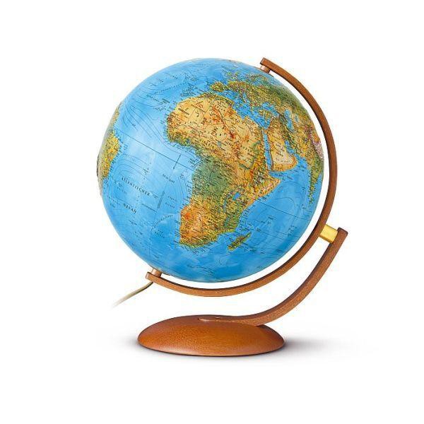 Räthgloben 1917 Raised relief globe FR 30 50