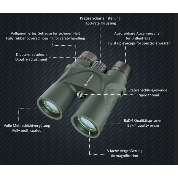 Bresser Binoculars 8x42 Condor