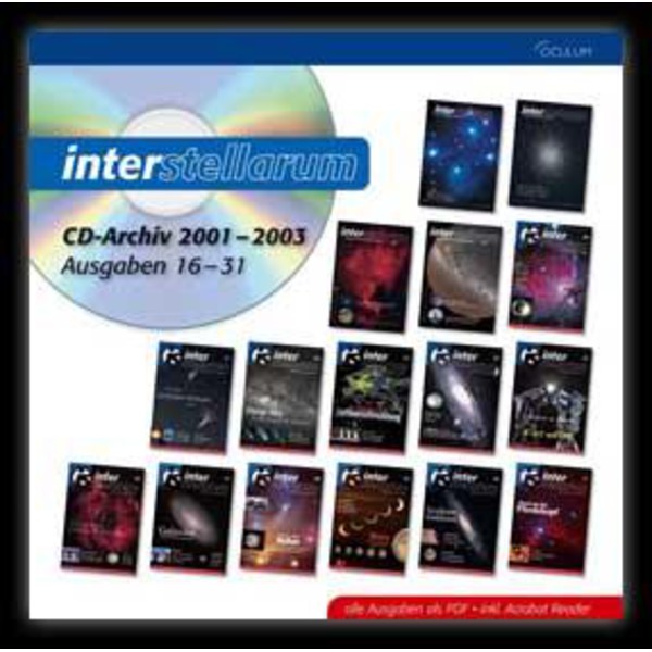 Oculum Verlag Interstellarum CD archive 2001-2003 Issue Nr. 16-31
