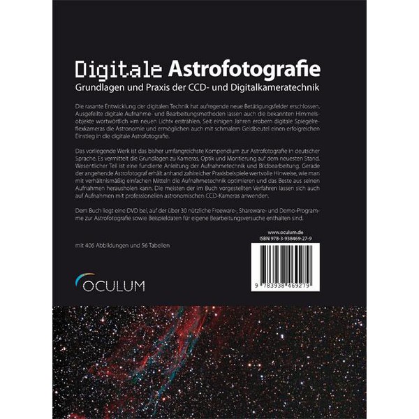 Oculum Verlag Book Digitale Astrofotografie with DVD