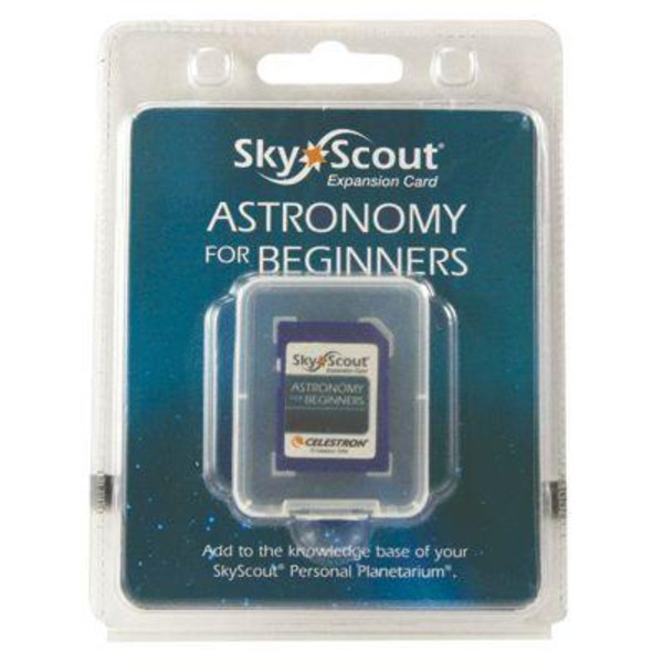 Celestron SkyScout expansion card 'Astronomy for Beginners'