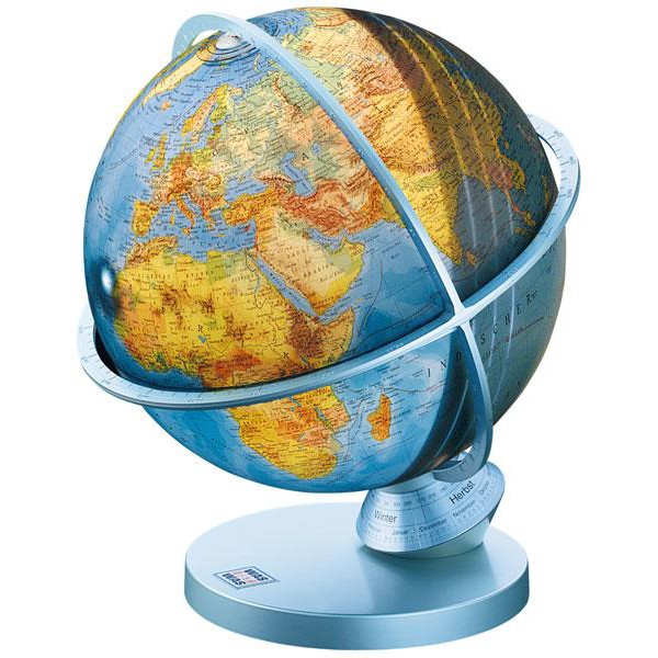 Columbus WAS IST WAS 'Planet Erde' globe