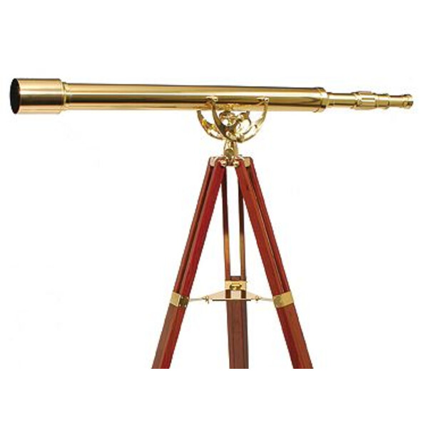 Helios Optics Brass telescope MT 60/1000 28x