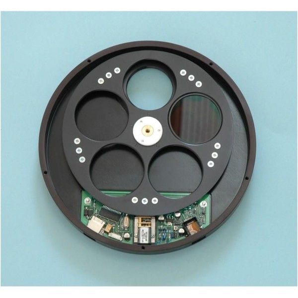 Starlight Xpress USB filter wheel for 5x 2" filters with 72mm connection (male) + T-connection (male)