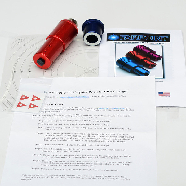 Farpoint Laser pointers Collimation Kit 1.25"