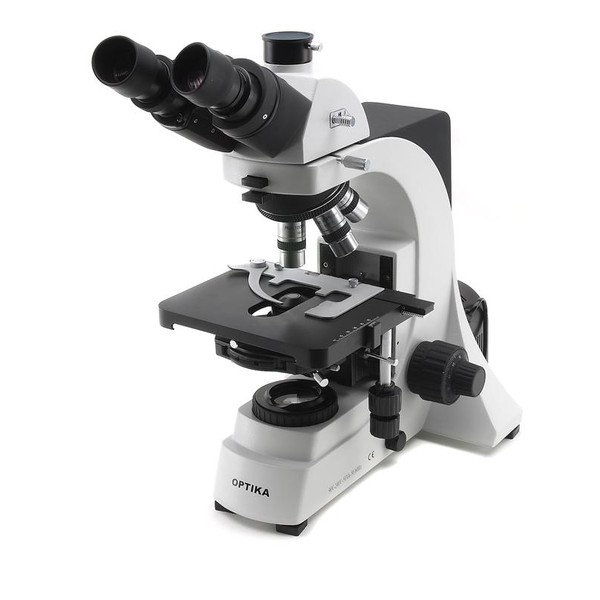 Optika B-600Tph, trinocular microscope, 100 - 1000x, plan achromatic phase contrast objectives