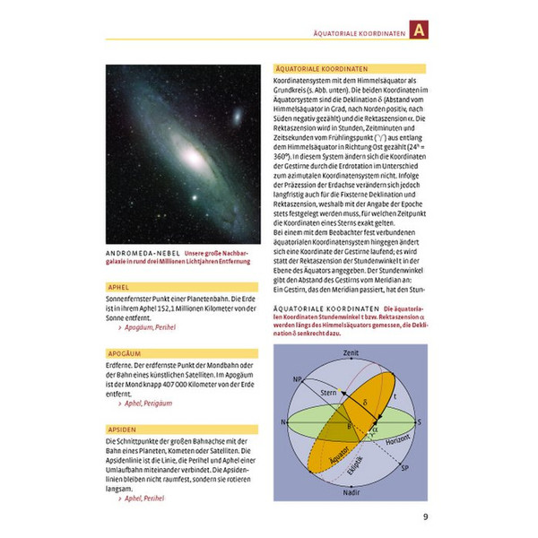 Kosmos Verlag Book Dictionary of the astronomy